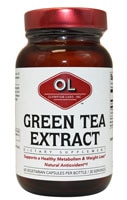 Olympian Labs Полностью натуральный экстракт зеленого чая - 500 мг - 60 капсул Olympian Labs
