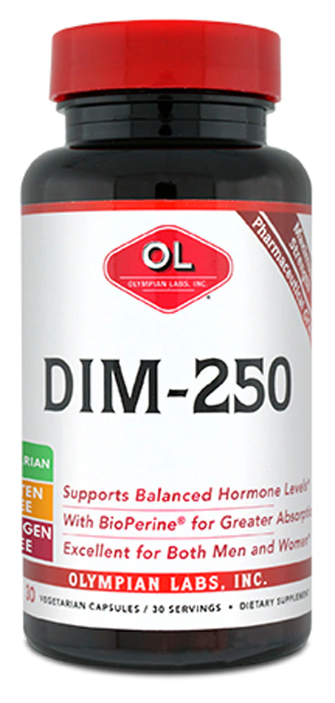 PSN DIM -- 250 mg - 30 Vegetarian Capsules (Вегетарианские капсулы) Olympian Labs