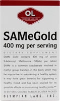 SAMe Gold -- 400 mg - 30 Tablets (Таблетки) Olympian Labs