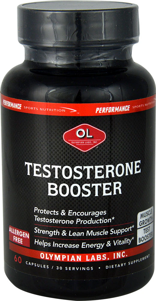 Бустер тестостерона - 60 капсул Olympian Labs