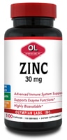 Zinc -- 30 mg - 100 Capsules (Капсулы) Olympian Labs