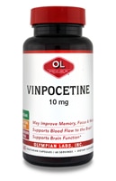 Vinpocetine -- 10 mg - 60 Vegetarian Capsules (Вегетарианские капсулы) Olympian Labs