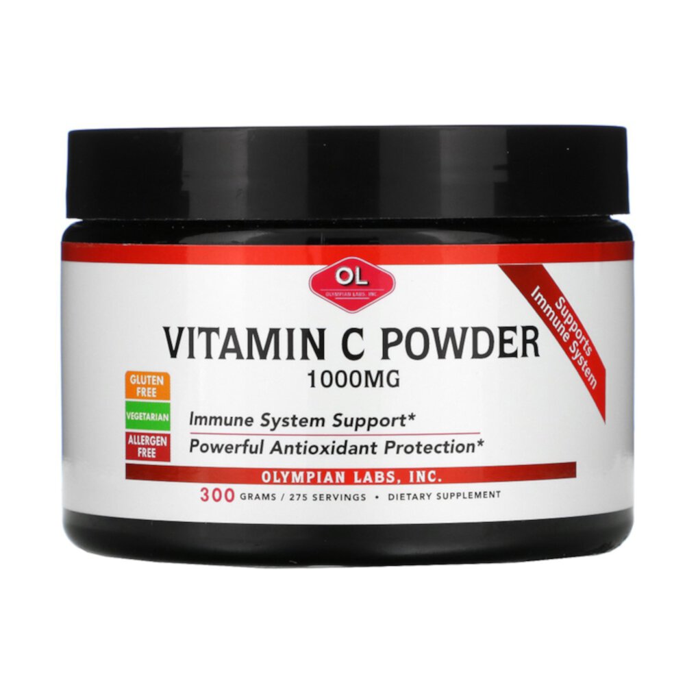 Vitamin C Powder (Порошок) -- 1000 mg - 275 Servings (Порции) Olympian Labs