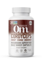 Mushroom Cordyceps Superfood Capsule -- 90 Vegetarian Capsules (Вегетарианские капсулы) OM