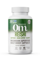 Mushroom Reishi Superfood Capsules (Капсулы) -- 90 Vegetarian Capsules (Вегетарианские капсулы) OM