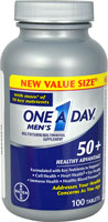 Мультивитамин для мужчин 50+ - 100 таблеток - One-A-Day One-A-Day