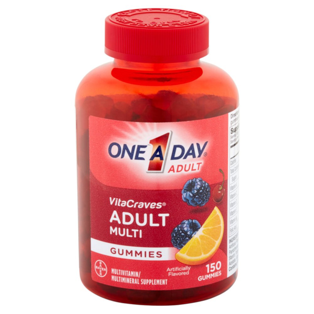 VitaCraves Adult Multi Gummies (Жевательные конфеты) -- 150 Gummies One-A-Day