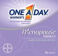 Формула для женской менопаузы — 50 таблеток One-A-Day