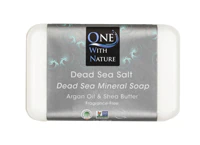 Минеральное мыло Мертвого моря Соль Мертвого моря — 7 унций One with Nature