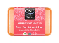 Минеральное мыло Мертвого моря Грейпфрут Гуава — 7 унций One with Nature