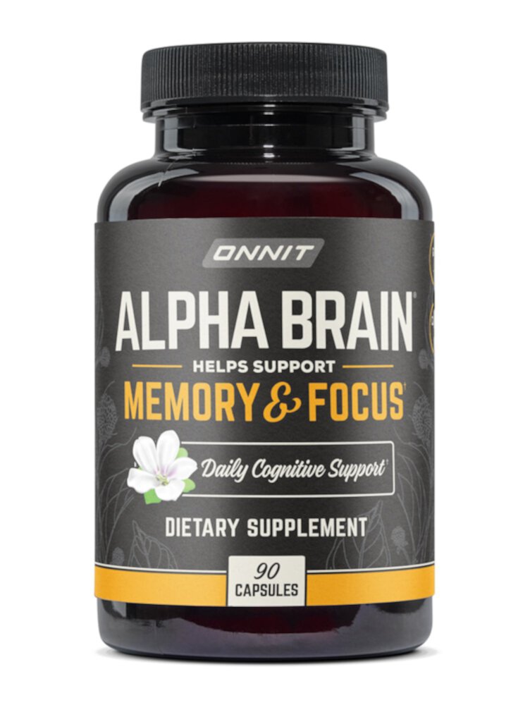 Alpha Brain® -- 90 Capsules (Капсулы) Onnit