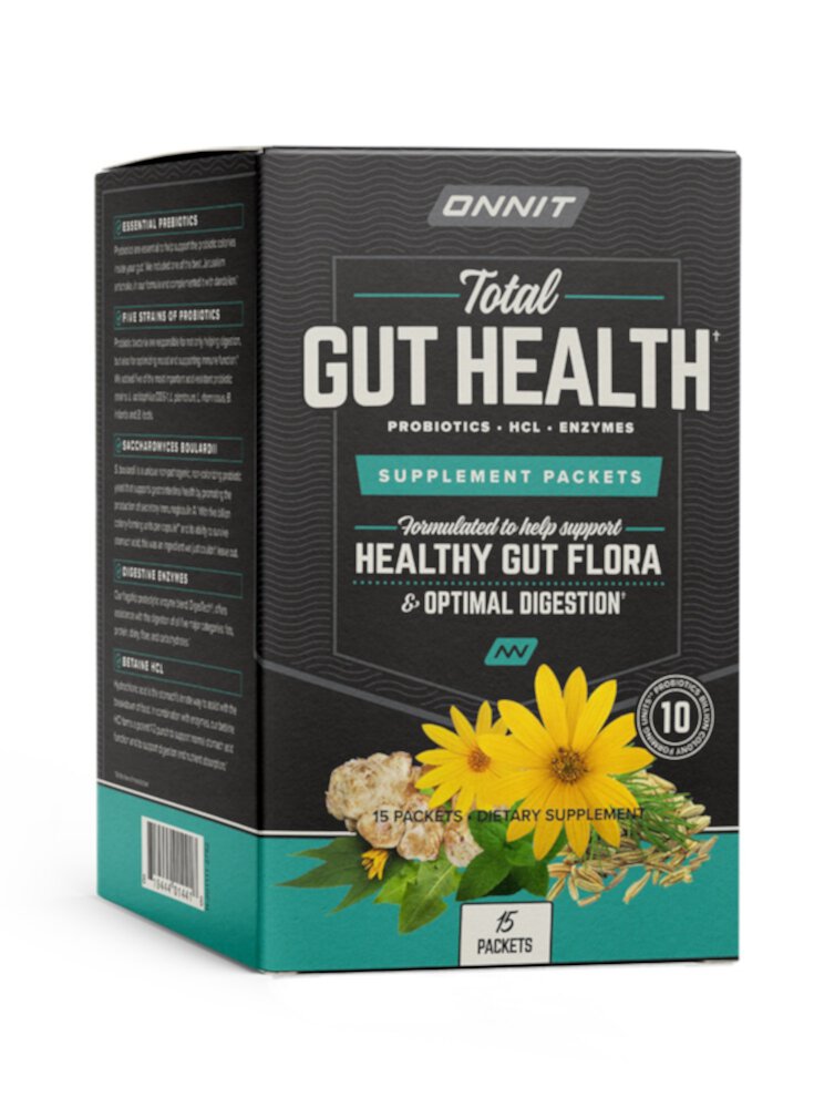 Total Gut Health -- 15 Packets (Пакеты ) Onnit