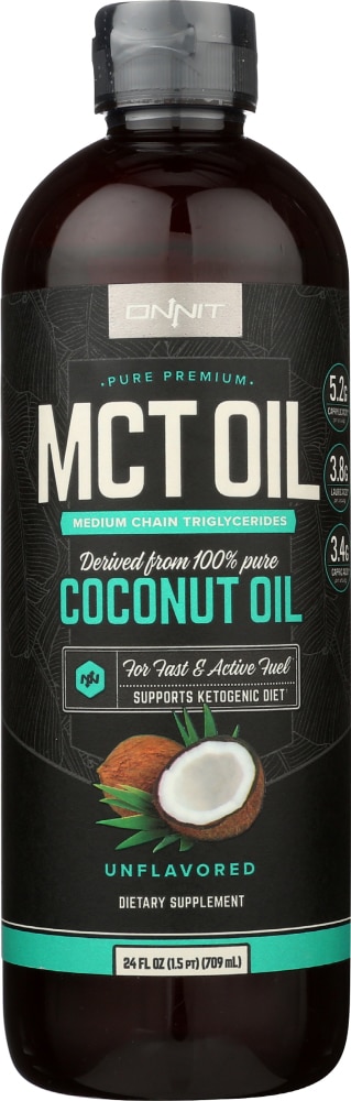 MCT Oil Unflavored (Без вкуса) -- 24 fl oz (Жидкие унции) Onnit