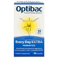 Optibac Every Day Extra Probiotics — 20 миллиардов КОЕ — 90 капсул Optibac