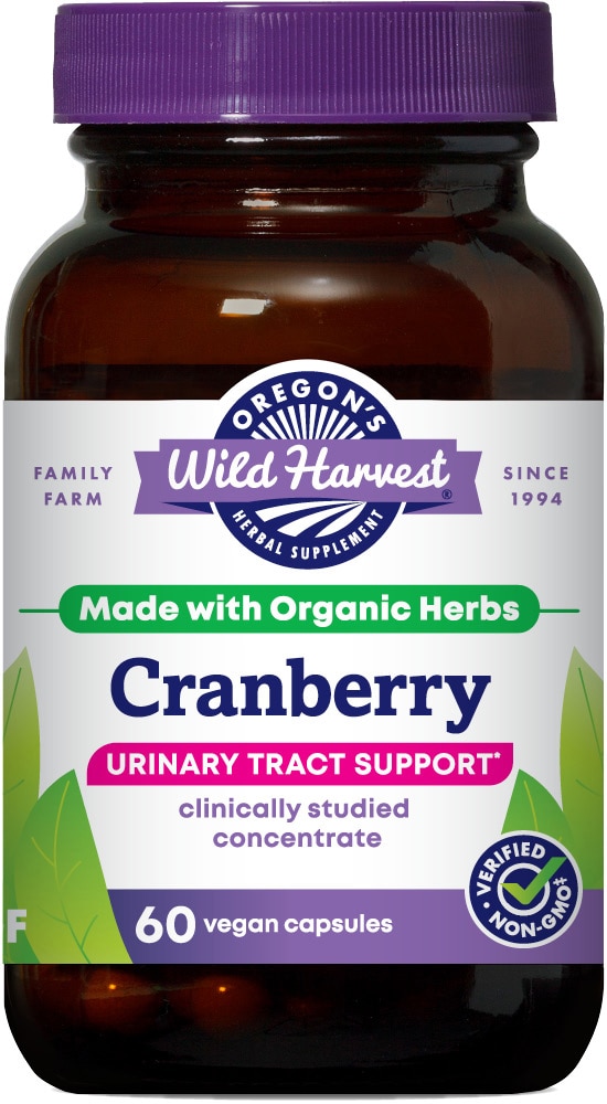 Cranberry -- 60 Vegan Capsules (Веганские капсулы) Oregon's Wild Harvest