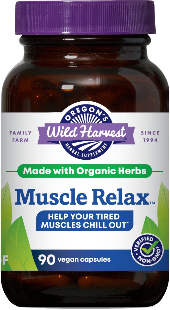 Купить Валериана Oregon's Wild Harvest Muscle Relax 90 желатиновых