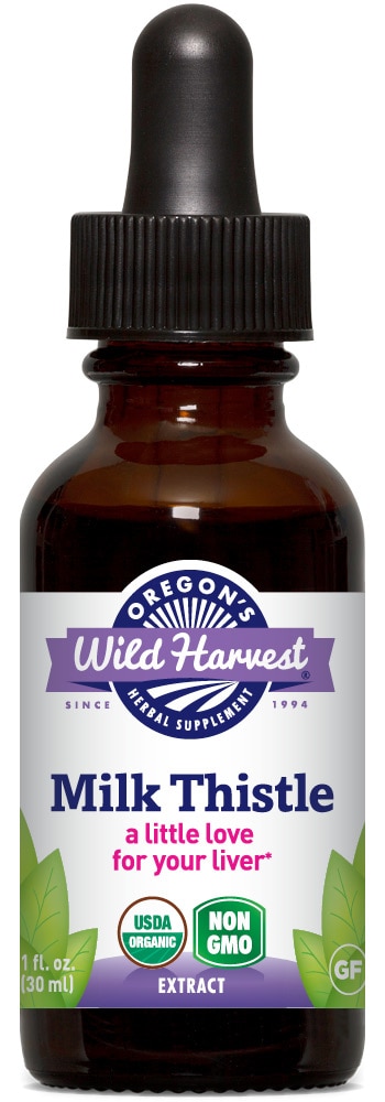 Milk Thistle -- 1 fl oz (Жидкие унции) Oregon's Wild Harvest