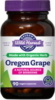 Oregon Grape -- 90 Vegan Capsules (Веганские капсулы) Oregon's Wild Harvest