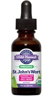 Organic St. John's Wort -- 1 fl oz (Жидкие унции) Oregon's Wild Harvest