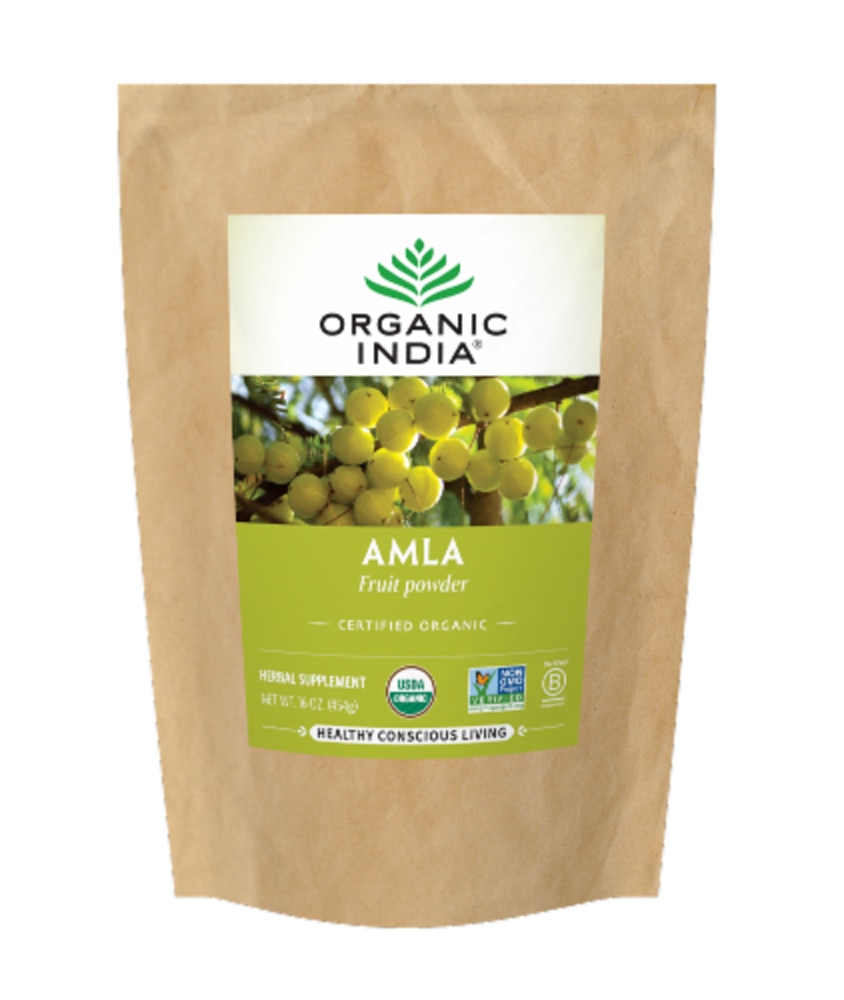 Amla Fruit Powder (Порошок) -- 1 lb (Фунты) Organic India