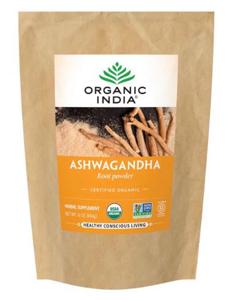 Ашвагандха корень порошок - 454г - Organic India Organic India