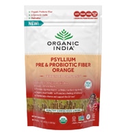 Organic India Psyllium Pre & Probiotic Fiber Orange - 10 унций Organic India