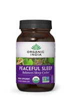 Peaceful Sleep™ -- 90 Vegetarian Capsules (Вегетарианские капсулы) Organic India