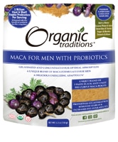 Мака для мужчин с пробиотиками — 5,3 унции Organic Traditions