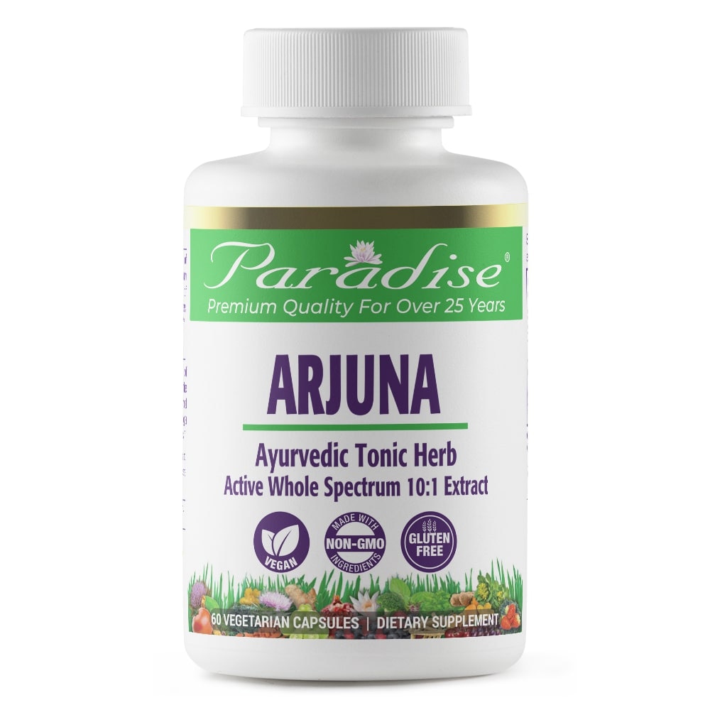 Арджуна – 60 вегетарианских капсул Paradise Herbs