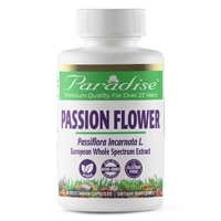 European Passion Flower -- 60 Vegetarian Capsules (Вегетарианские капсулы) Paradise Herbs