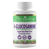 V-глюкозамин Paradise Herbs — 750 мг — 120 растительных капсул Paradise Herbs