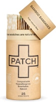 Заплатки из натуральных бамбуковых полосок для порезов и царапин -- 25 бинтов Patch