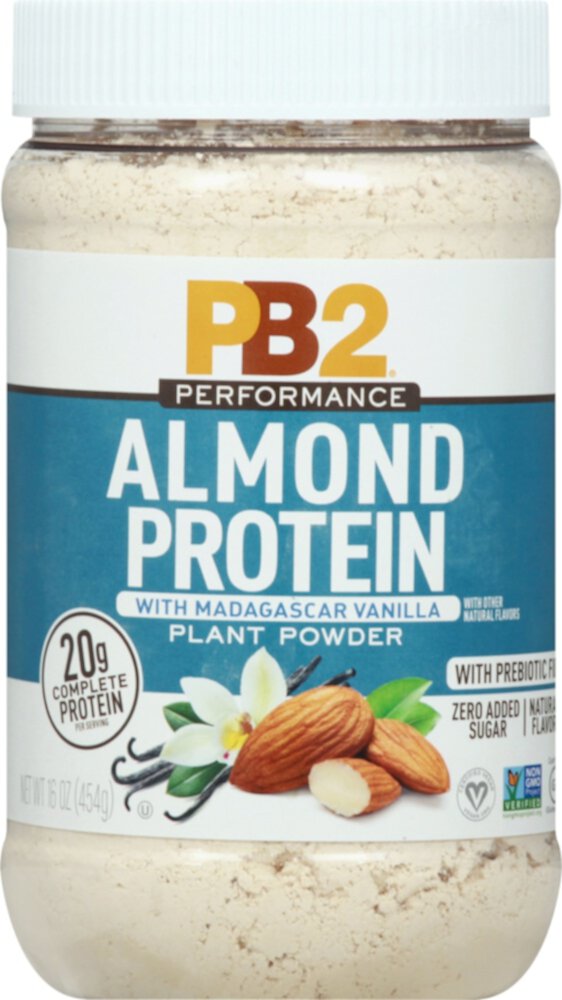 PB2 Performance Миндальный протеин, мадагаскарская ваниль, 16 унций PB2