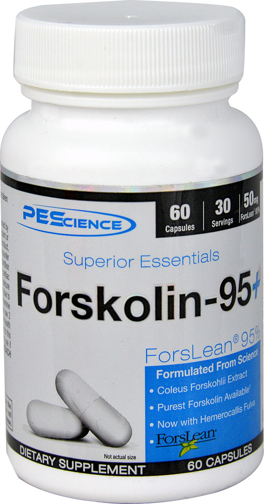 PEScience Forskolin-95 Plus - 60 капсул PEScience