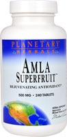 Amla Superfruit™ -- 500 mg - 240 Tablets (Таблетки) Planetary Herbals