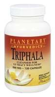 Ayurvedics® Triphala -- 500 mg - 120 Capsules (Капсулы) Planetary Herbals