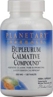 Bupleurum Calmative Compound™ -- 550 mg - 120 Tablets (Таблетки) Planetary Herbals