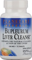 Bupleurum Liver Cleanse™ -- 545 mg - 72 Tablets (Таблетки) Planetary Herbals