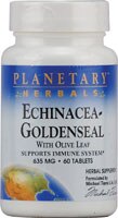 Planetary Herbals Echinacea Goldenseal with Olive Leaf — 635 мг — 60 таблеток Planetary Herbals