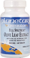 Экстракт листьев оливы Full Spectrum™ — 825 мг — 60 таблеток Planetary Herbals