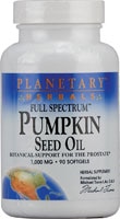 Full Spectrum™ Pumpkin Seed Oil -- 1000 mg - 90 Softgels (Мягкие капсулы) Planetary Herbals