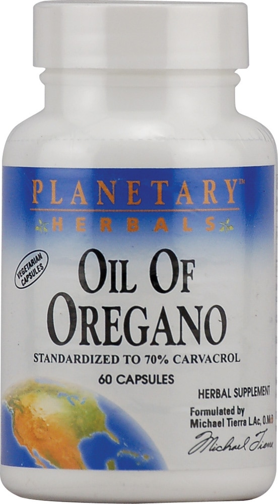 Oil of Oregano -- 60 Capsules (Капсулы) Planetary Herbals