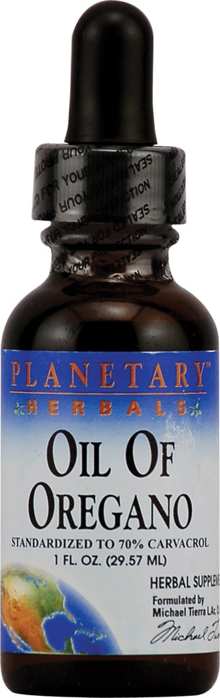 Масло орегано — 1 жидкая унция Planetary Herbals