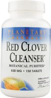 Planetary Herbals Red Clover Cleanser™ — 830 мг — 150 таблеток Planetary Herbals
