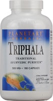 Planetary Herbals Triphala — 500 мг — 180 капсул Planetary Herbals