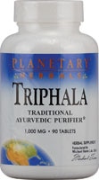 Planetary Herbals Triphala — 1000 мг — 90 таблеток Planetary Herbals