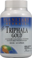 Triphala Gold™ — 550 мг — 60 вегетарианских капсул Planetary Herbals