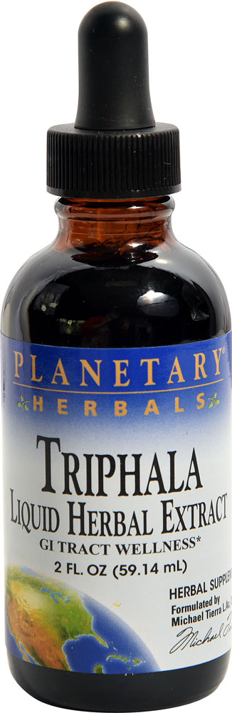 Triphala Liquid Herbal Extract - 60 мл - Planetary Herbals Planetary Herbals