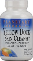 Yellow Dock Skin Cleanse™ -- 610 mg - 120 Tablets (Таблетки) Planetary Herbals