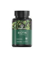 Vegan Biotin -- 5000 mcg - 120 Vegan Capsules (Веганские капсулы) PlantFusion